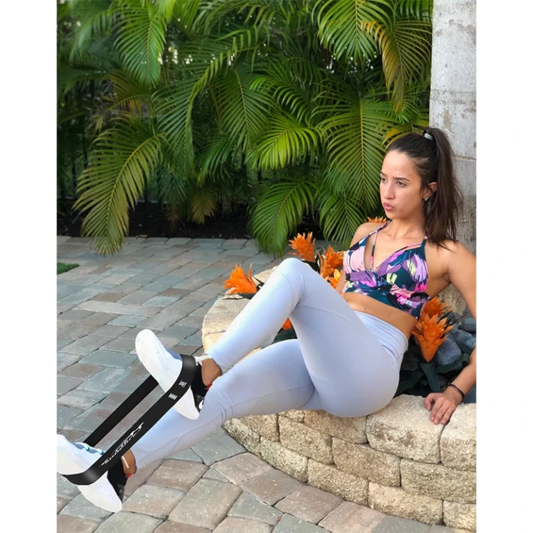 Fit Simplify Resistance Loop Exercise Bands with Instruction Guide and Carry Bag, Set of 5 1